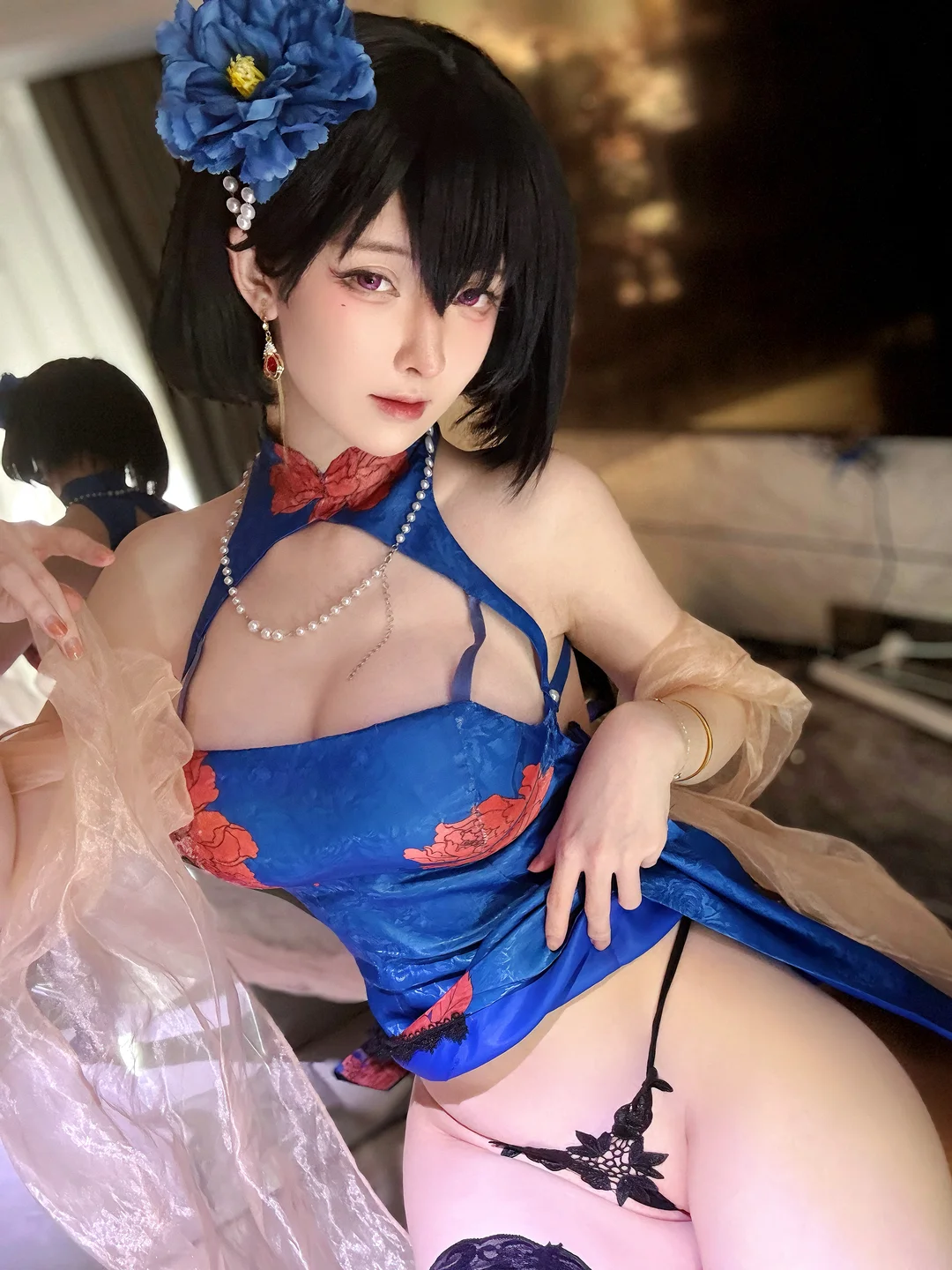 一小央泽 - 碧蓝航线 建武 旗袍 [87P,7V-1.85GB] tg@simisebaisi 【丝足阁】032.webp